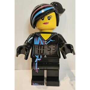 The LEGO Movie Wyldstyle Digital Alarm Clock 9in Tall Wild Style - Tested Works